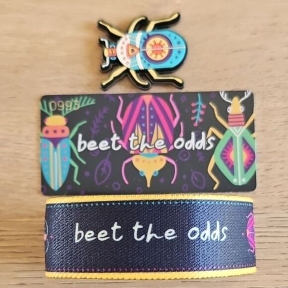ZOX "BEET THE ODDS" #993 OF 1000 MADE ZOTD W MAGNET & WRISTBAND - Picture 2 of 12
